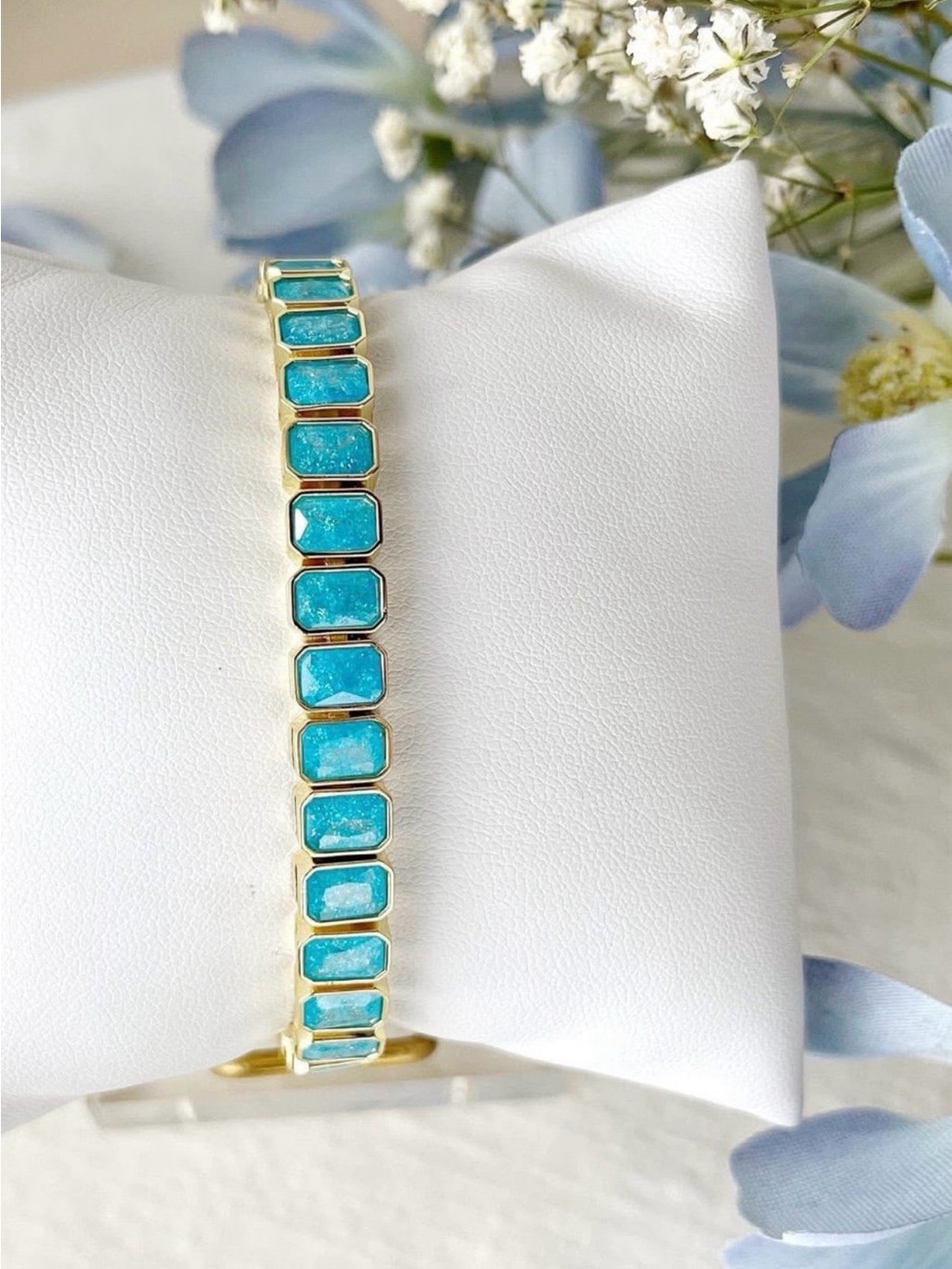 Park Lane blueberry Tennis Bracelet - Blue